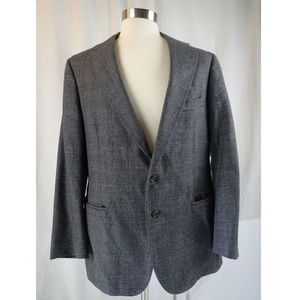 Gianni Manzoni Mens Italy Blazer Suit Sz 42L B257